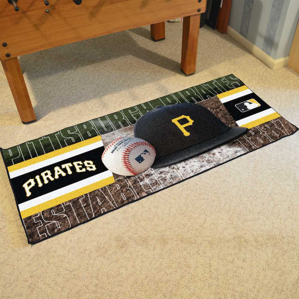 Pittsburgh Pirates 30 x 72 Baseball Carpet Runner