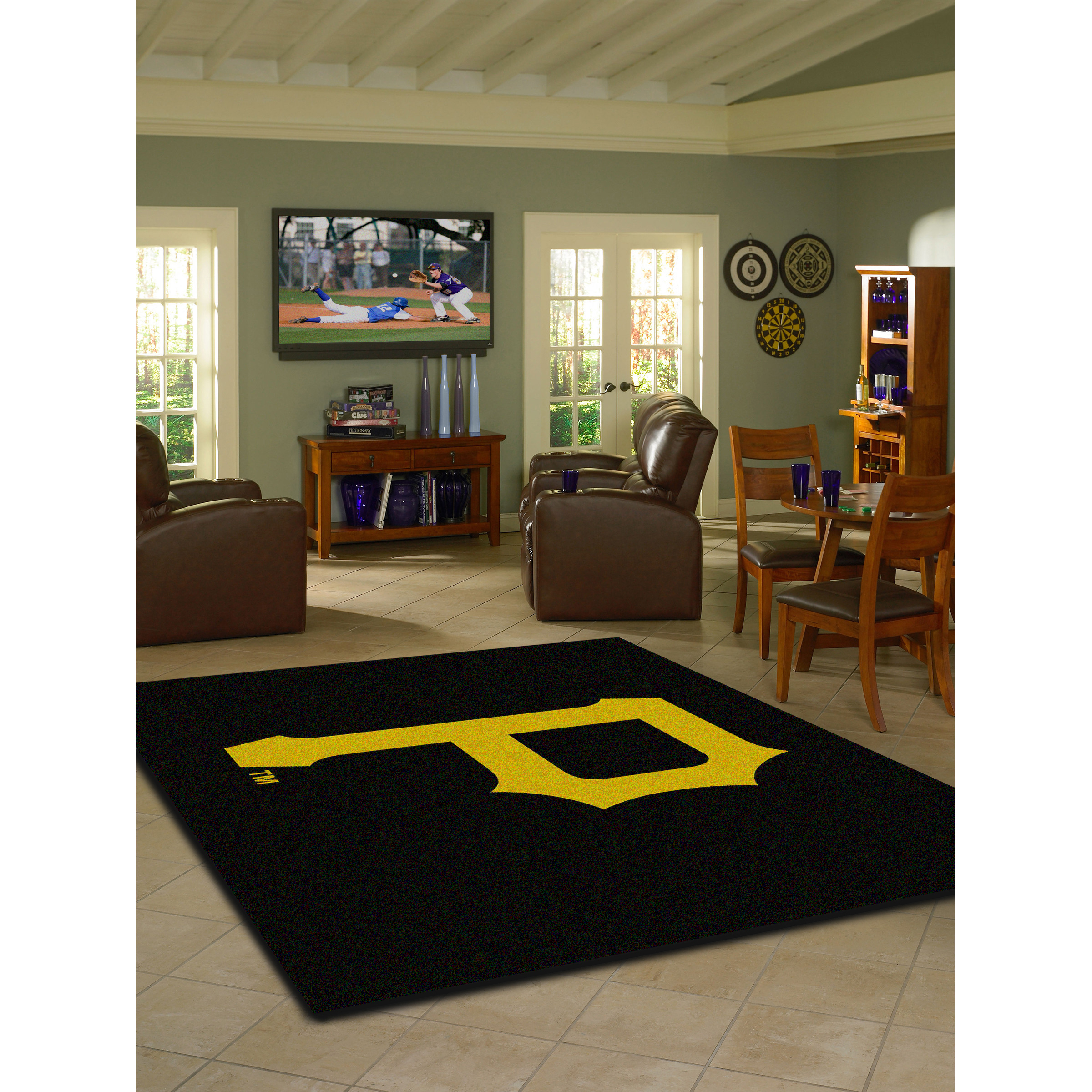 Pittsburgh Pirates 4 X 6 SPIRIT Rug