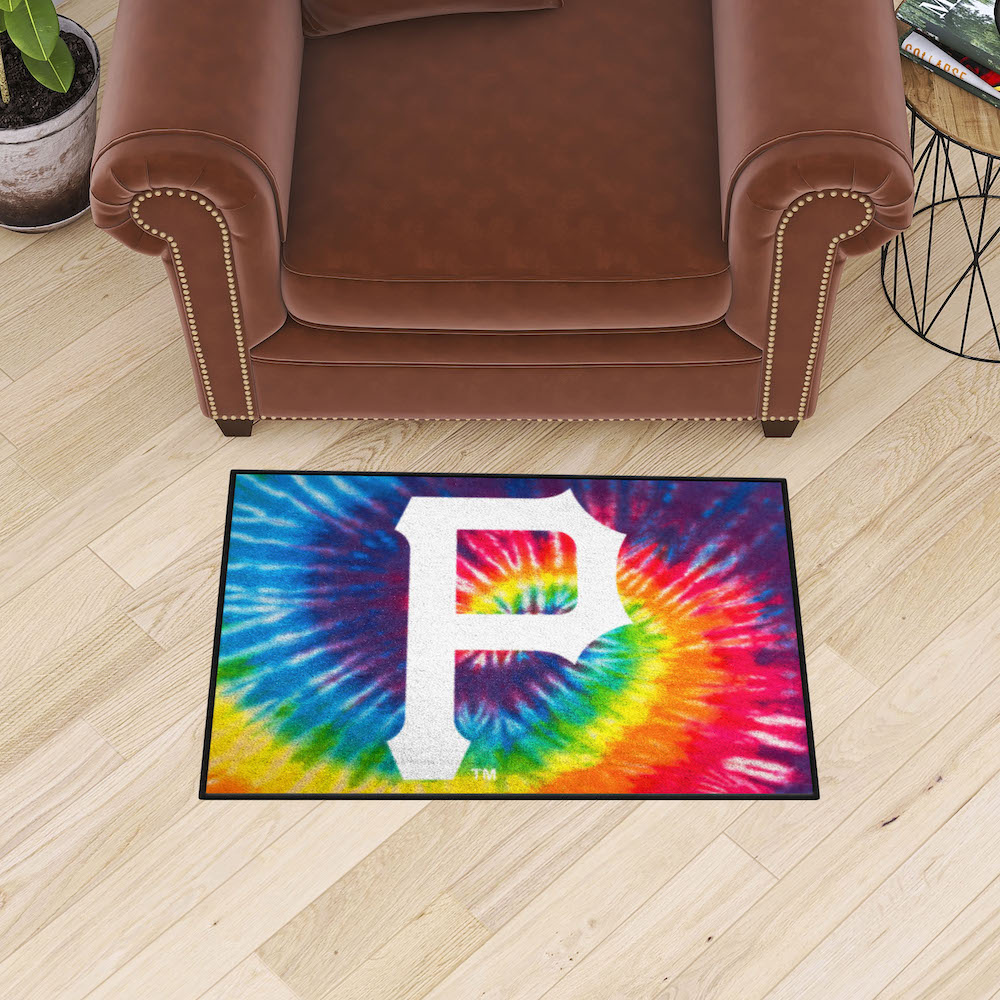 Pittsburgh Pirates TIE-DIE 20 x 30 Starter Floor Mat