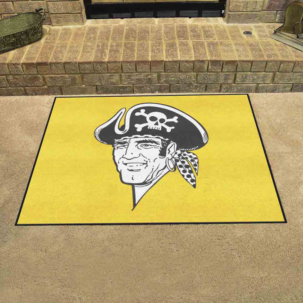 Pittsburgh Pirates MLBCC Vintage ALL STAR 34 x 45 Floor Mat Throwback Logo