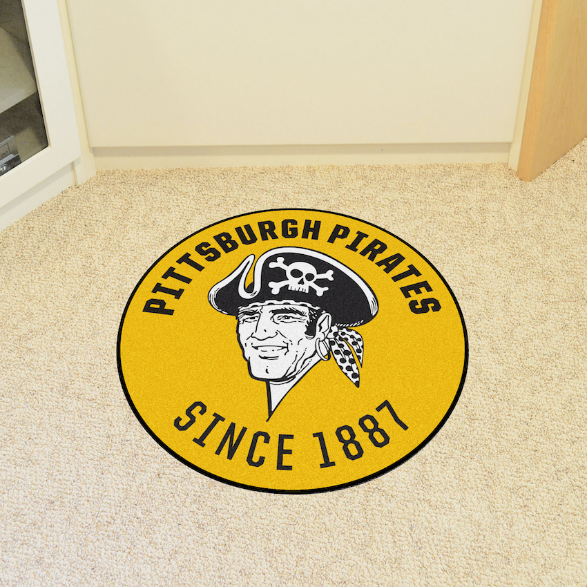 Pittsburgh Pirates MLBCC Vintage Roundel Mat Throwback Logo