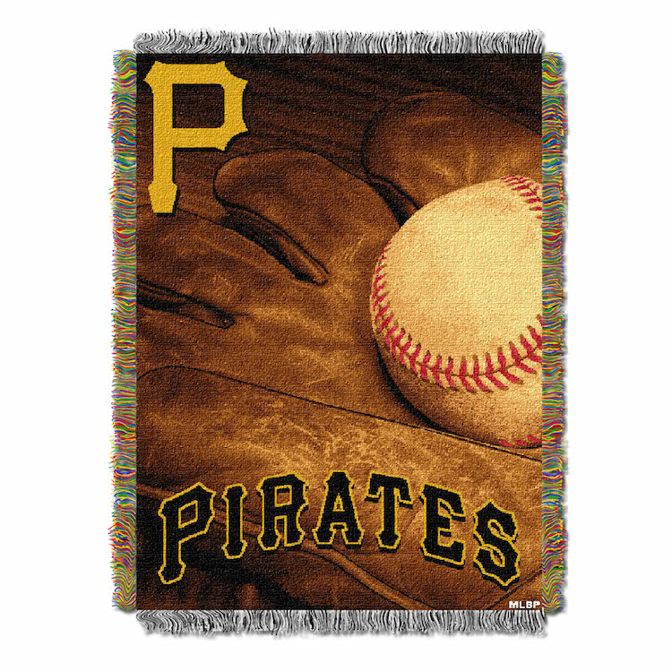 Pittsburgh Pirates Commemorative VINTAGE Tapestry Throw