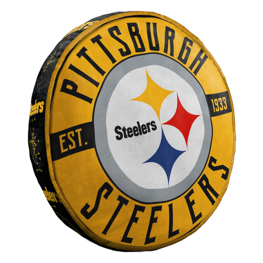 Pittsburgh Steelers Travel Cloud Pillow - 15 inch