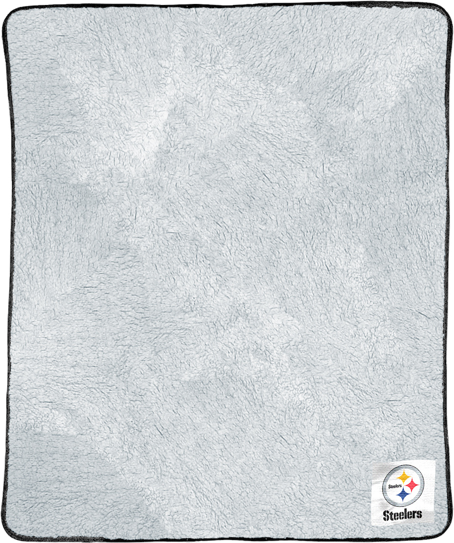 Pittsburgh Steelers 2 Tone SHERPA Throw Blanket