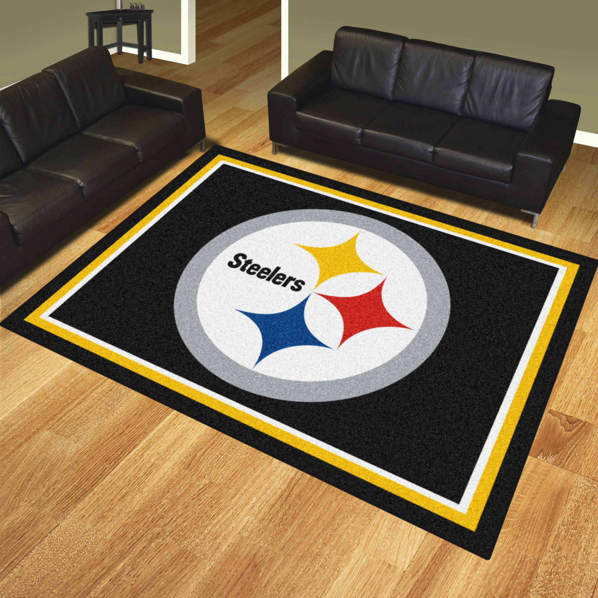 Pittsburgh Steelers Ultra Plush 8x10 Area Rug