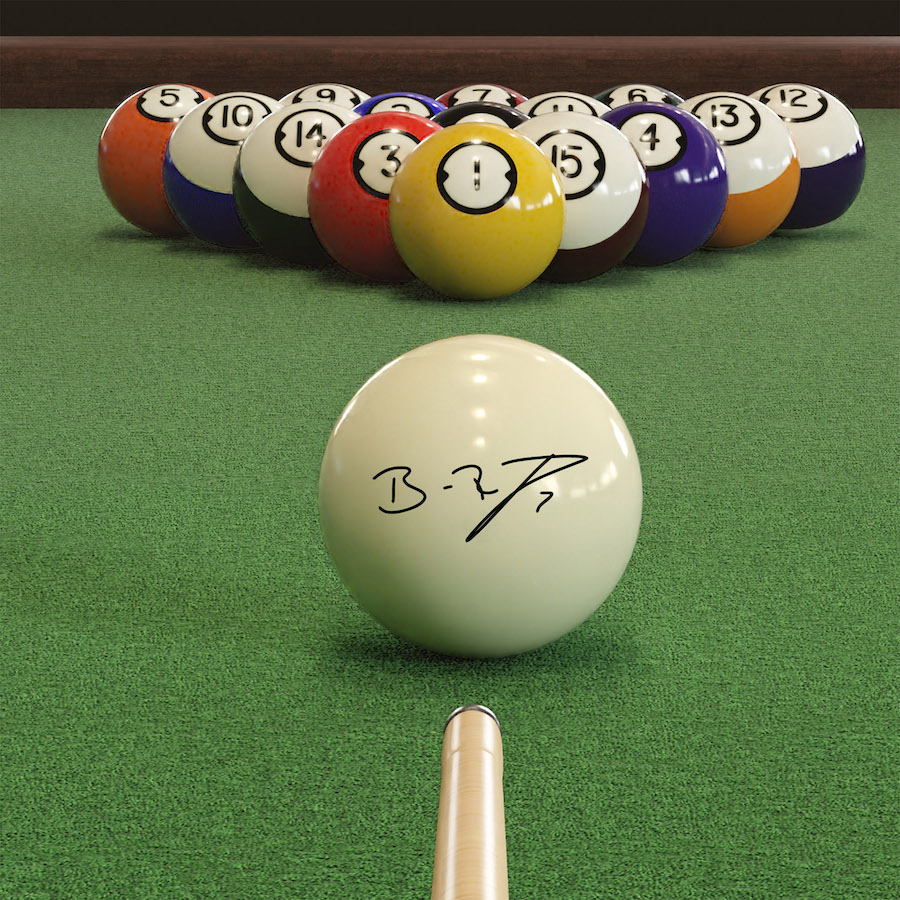 Pittsburgh Steelers Pool Balls with Numbers