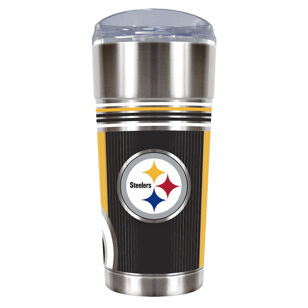 Pittsburgh Steelers COOL VIBES 24 oz Eagle Travel Tumbler