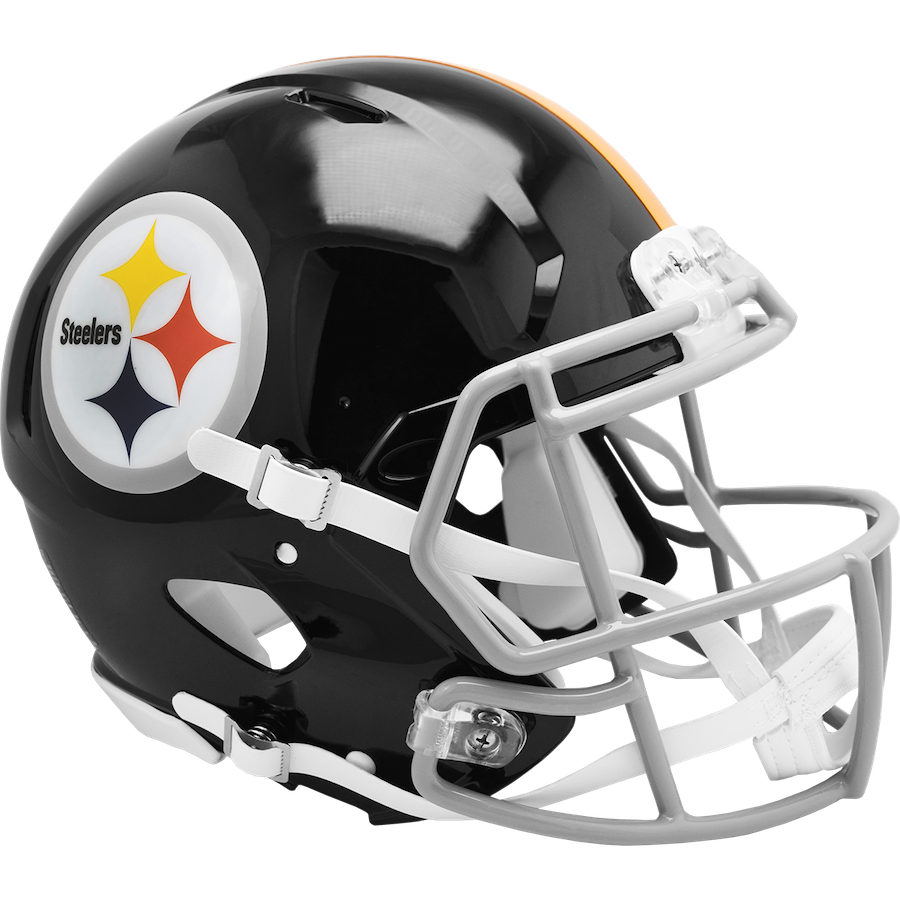 Pittsburgh Steelers Authentic Speed THROWBACK Football Helmet 1963-1976