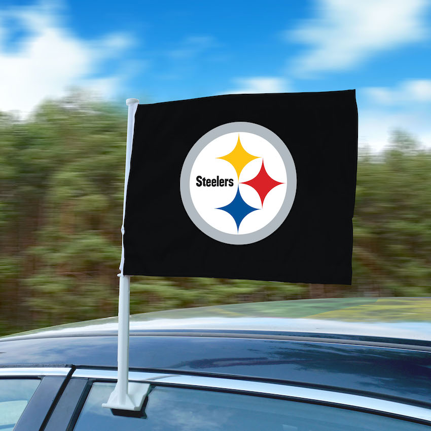 Pittsburgh Steelers Car Flag