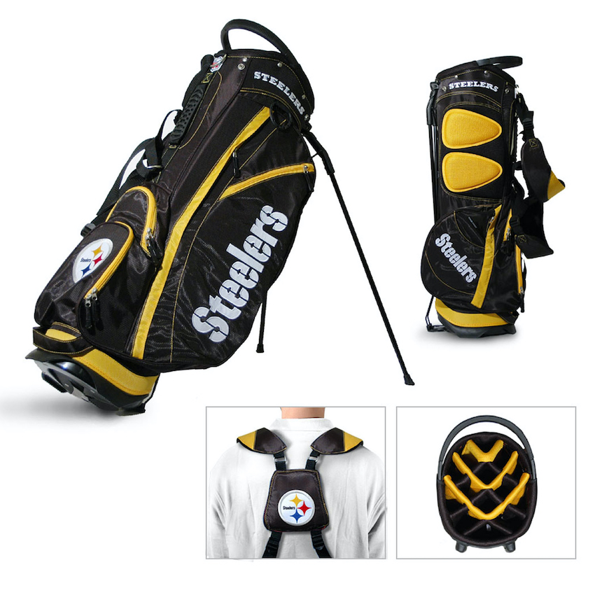 Pittsburgh Steelers Fairway Carry Stand Golf Bag