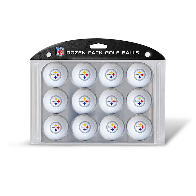 Pittsburgh Steelers Dozen Golf Ball Pack