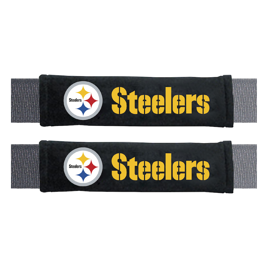 Pittsburgh Steelers Embroidered Seatbelt Pad (set of 2)