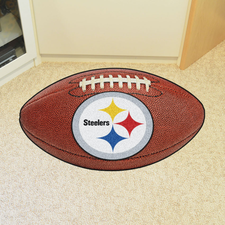 Pittsburgh Steelers 22 x 35 Football Mat