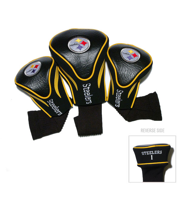 Pittsburgh Steelers 3 Pack Contour Headcovers