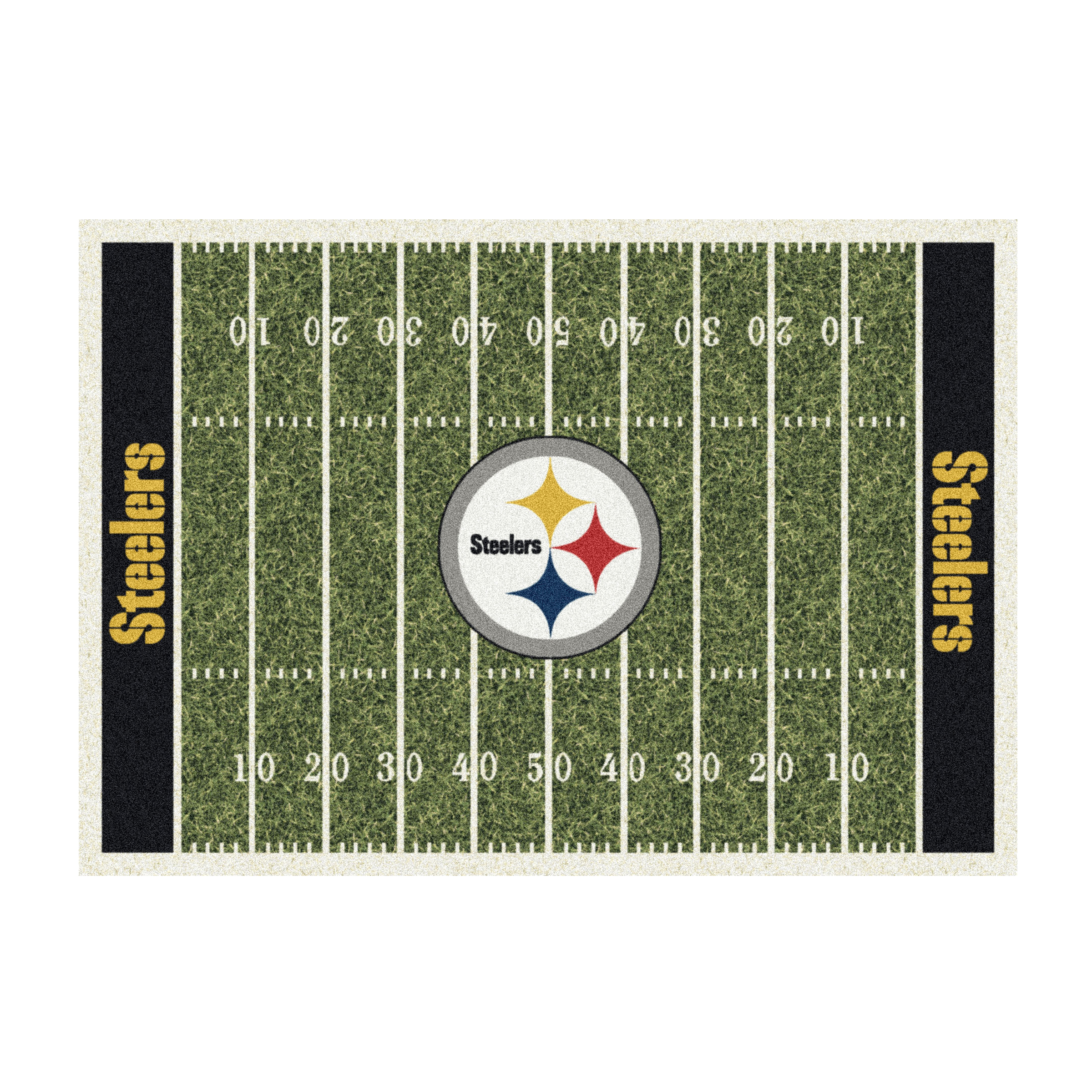 Pittsburgh Steelers 8 X 11 HOMEFIELD Rug