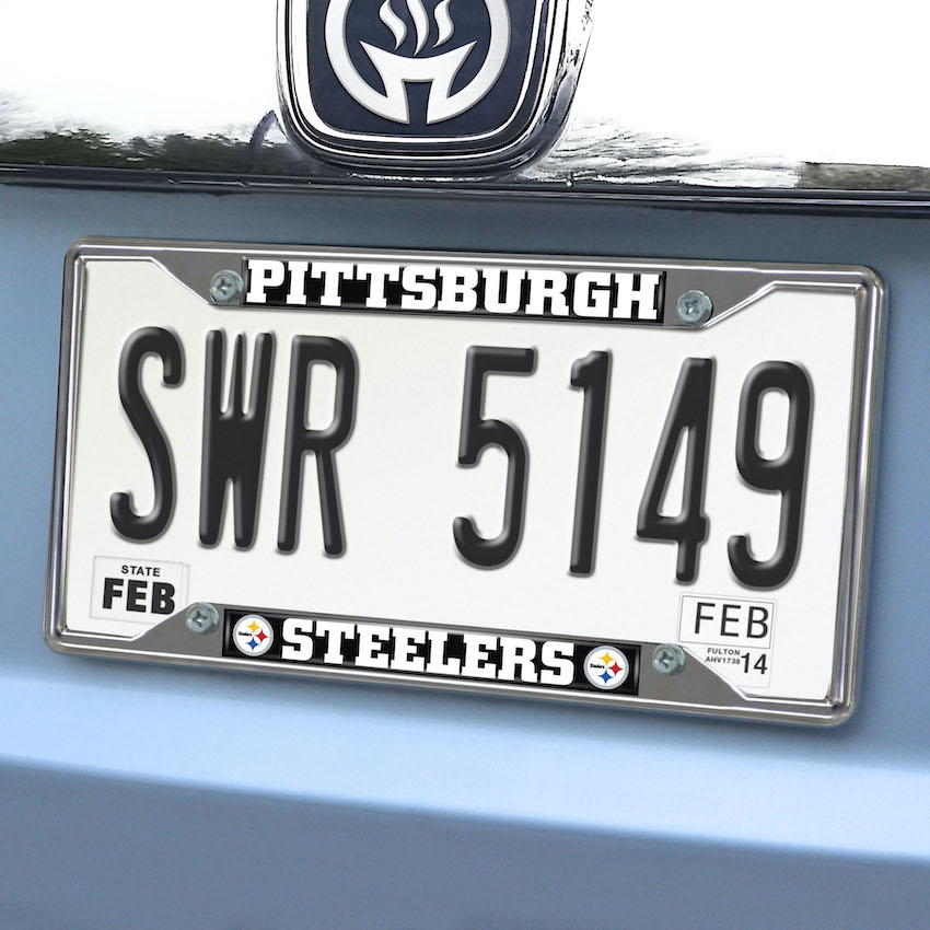 Pittsburgh Steelers License Plate Frame