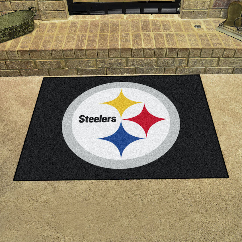 Pittsburgh Steelers 34 x 45 ALL STAR Floor Mat - Logo