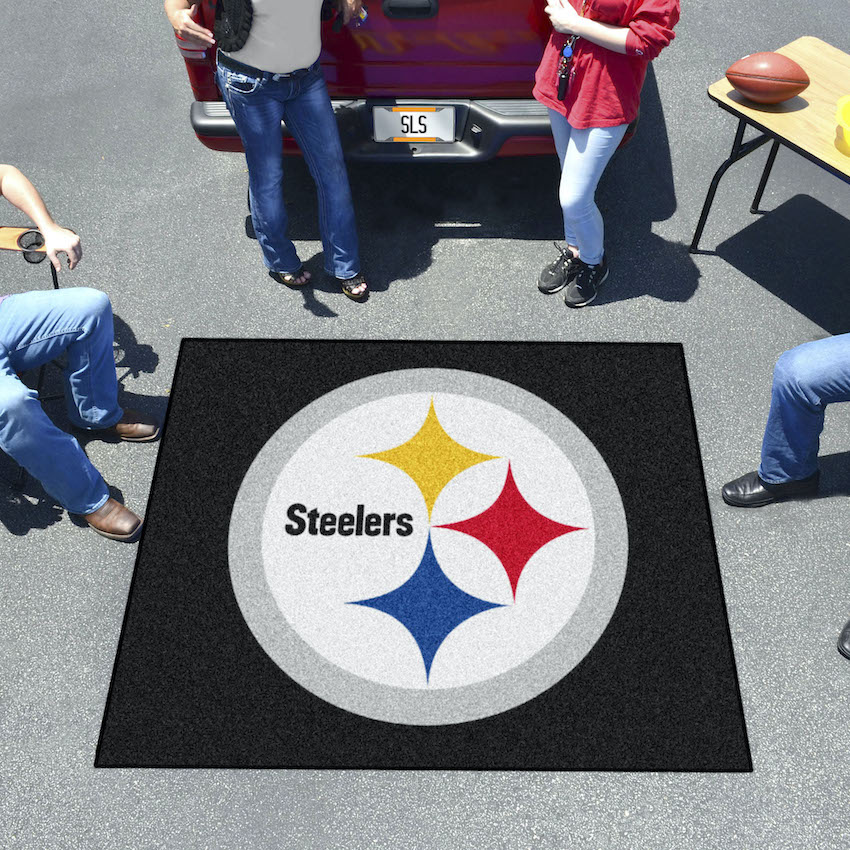 Pittsburgh Steelers TAILGATER 60 x 72 Rug - Logo