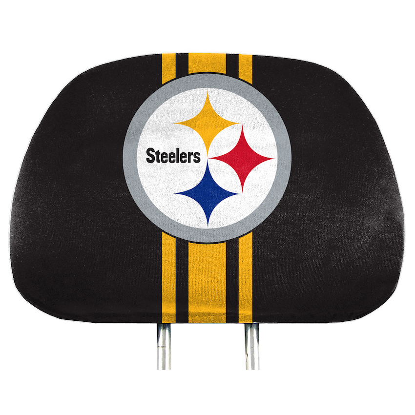 Pittsburgh Steelers Printed Head Rest Covers