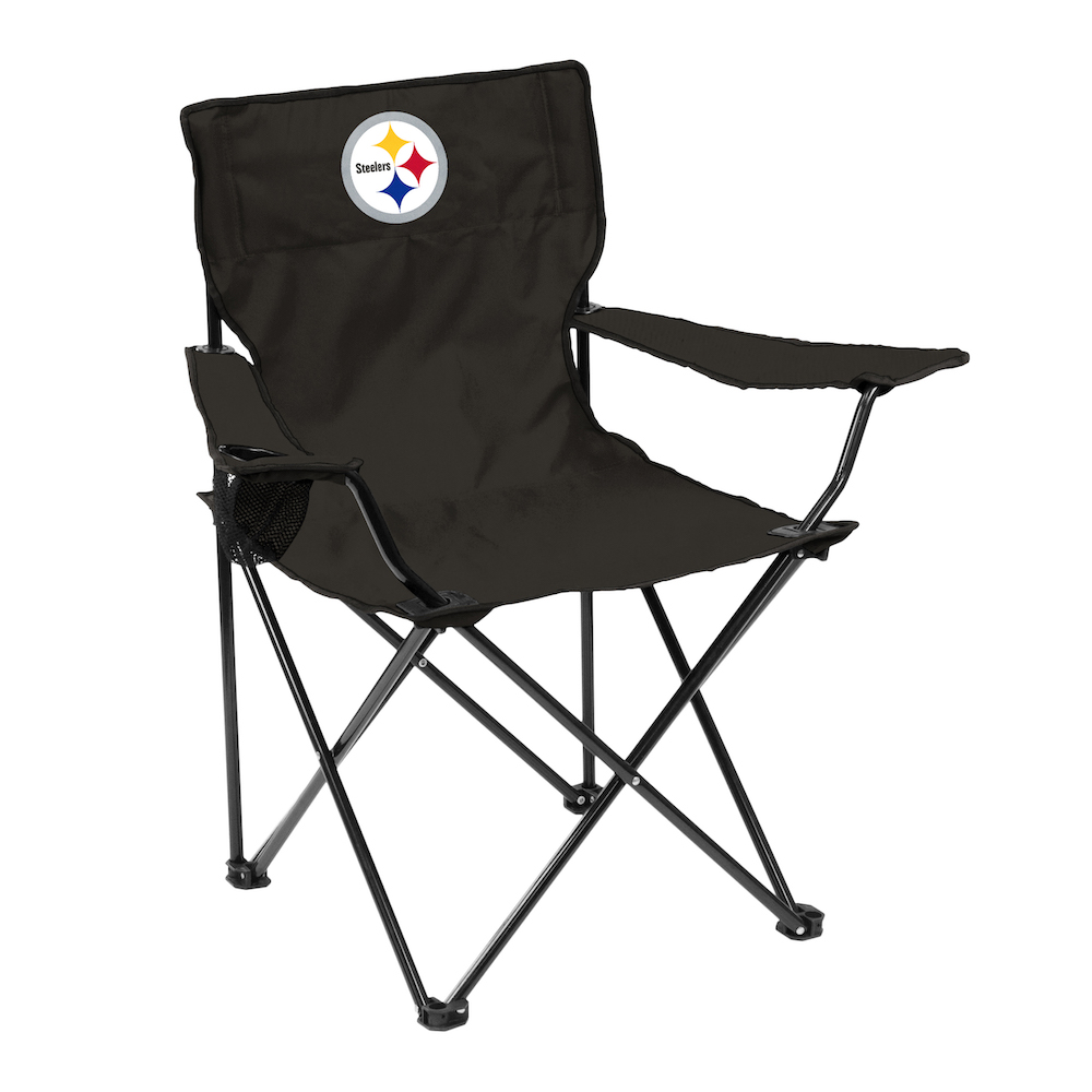 Pittsburgh Steelers QUAD style logo folding camp chair