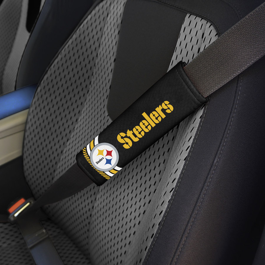 Pittsburgh Steelers RALLY Seatbelt Pad (set of 2)