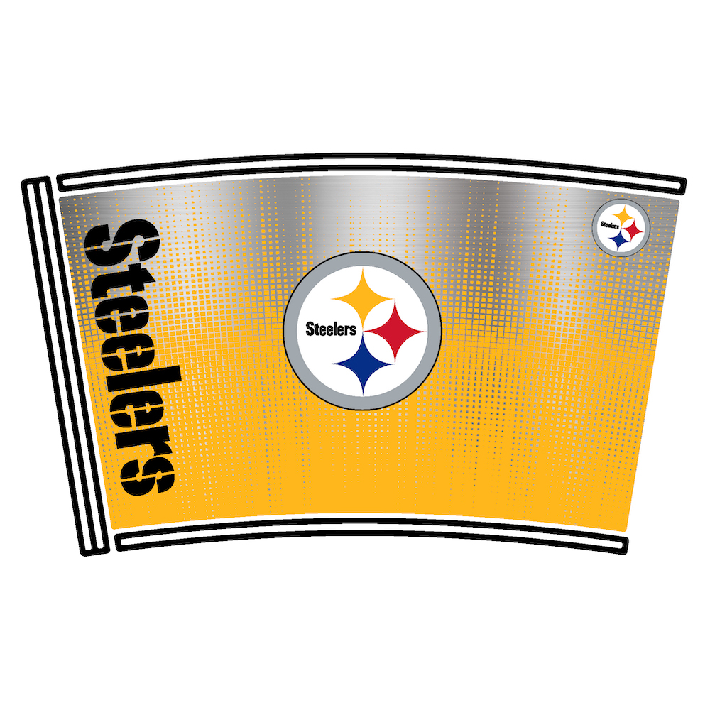 Pittsburgh Steelers 18 oz ROADIE Travel Tumbler