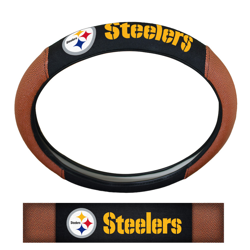 Pittsburgh Steelers Sport Grip Steering Wheel Cover