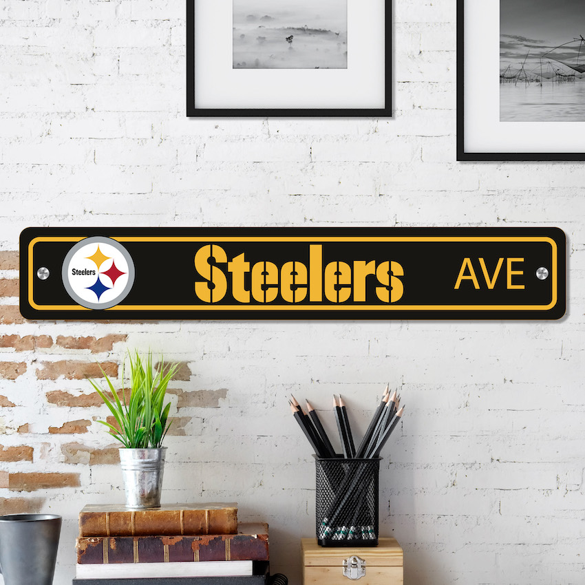 Pittsburgh Steelers Street Sign