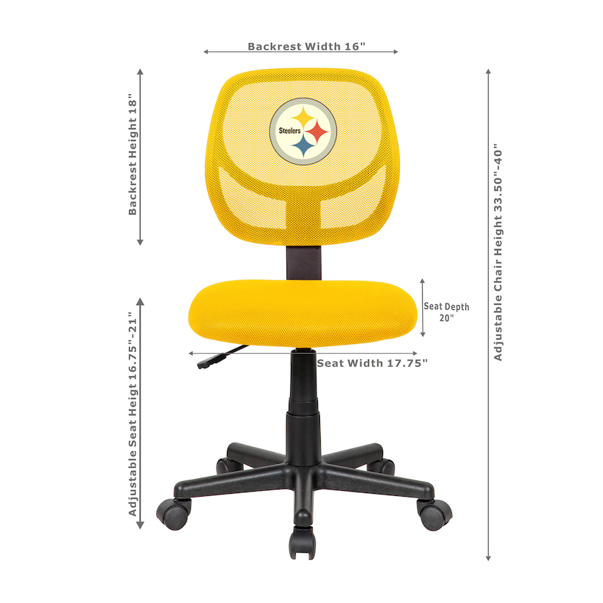 Pittsburgh Steelers Team Color STUDENT Task Chair