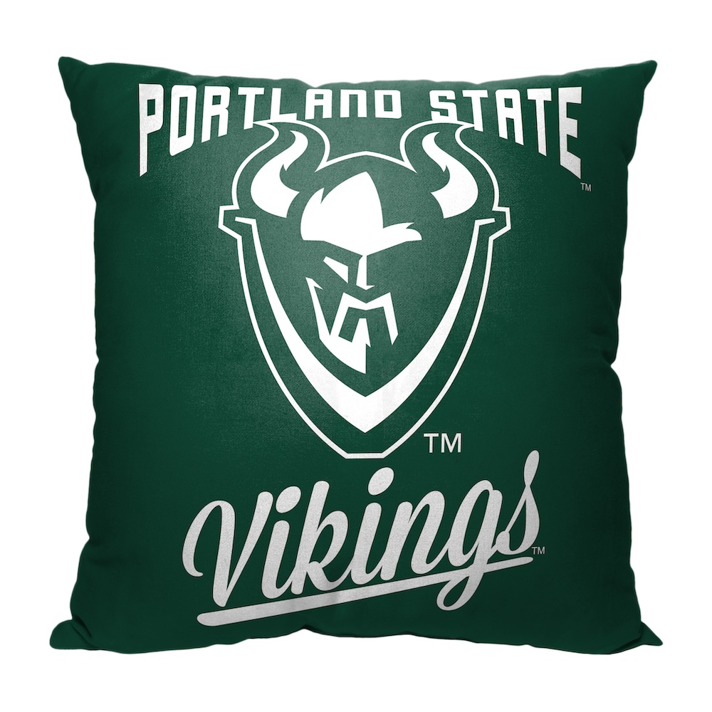 Portland State Vikings ALUMNI Decorative Throw Pillow 18 x 18 inch