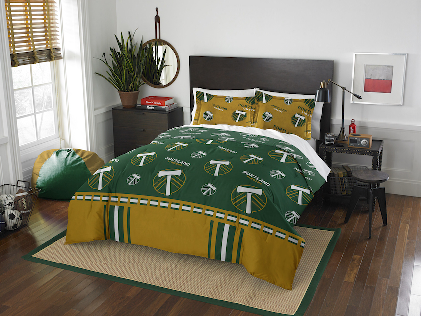 Portland Timbers QUEEN/FULL size Comforter and 2 Shams