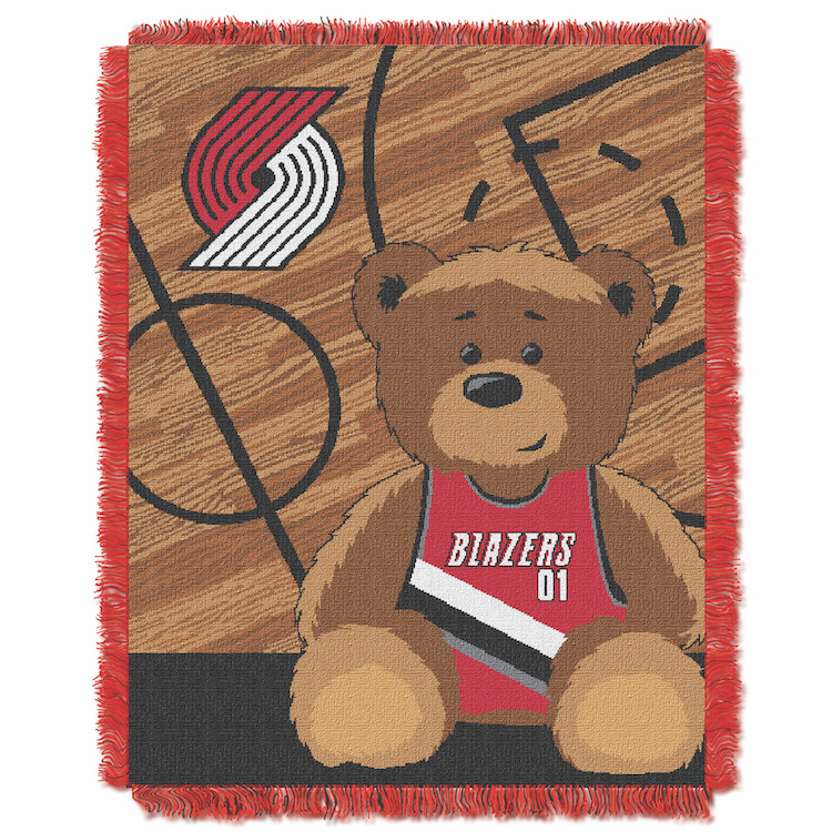 Portland Trail Blazers Woven Baby Blanket 36 x 48