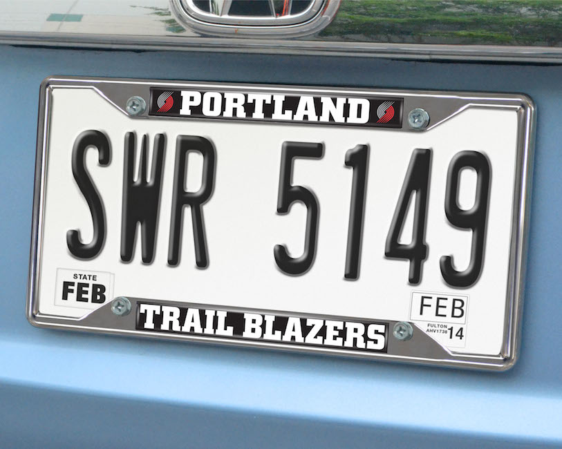 Portland Trail Blazers License Plate Frame