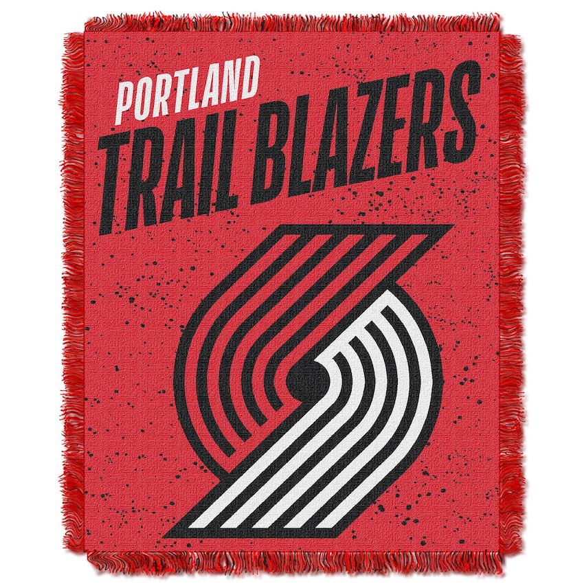 Portland Trail Blazers Double Play Tapestry Blanket 48 x 60