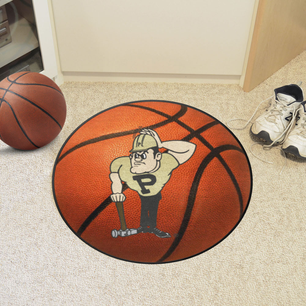 Purdue Boilermakers BASKETBALL Mat - 2nd Logo