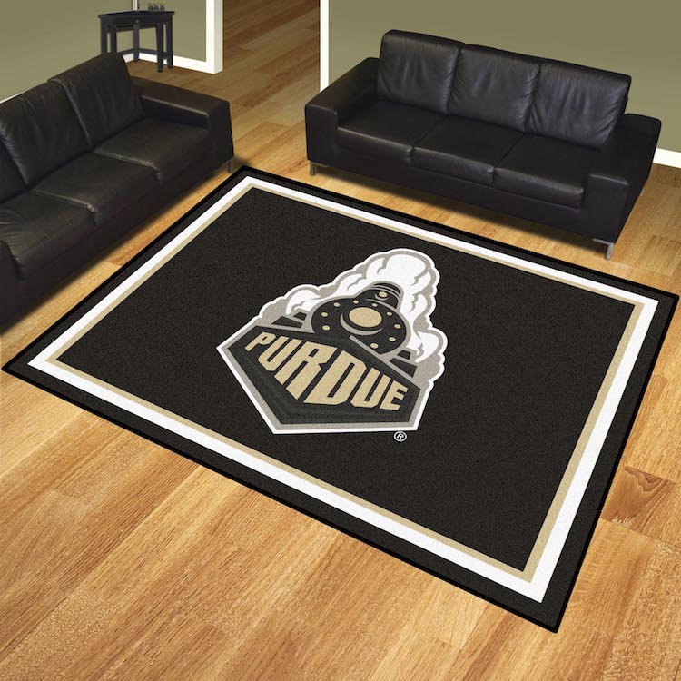 Purdue Boilermakers Ultra Plush 8x10 Area Rug