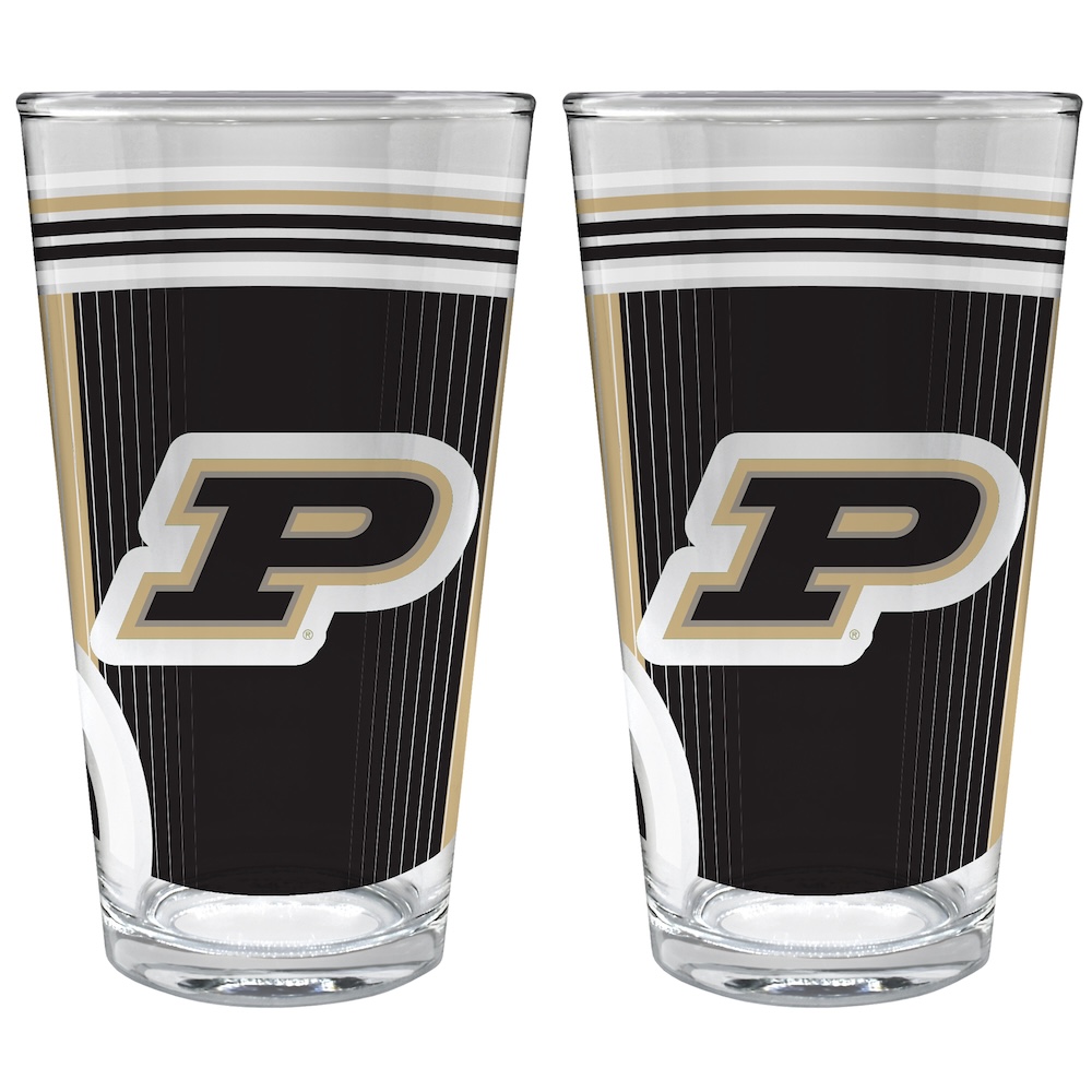 Purdue Boilermakers COOL VIBES 2 pc Pint Glass Set