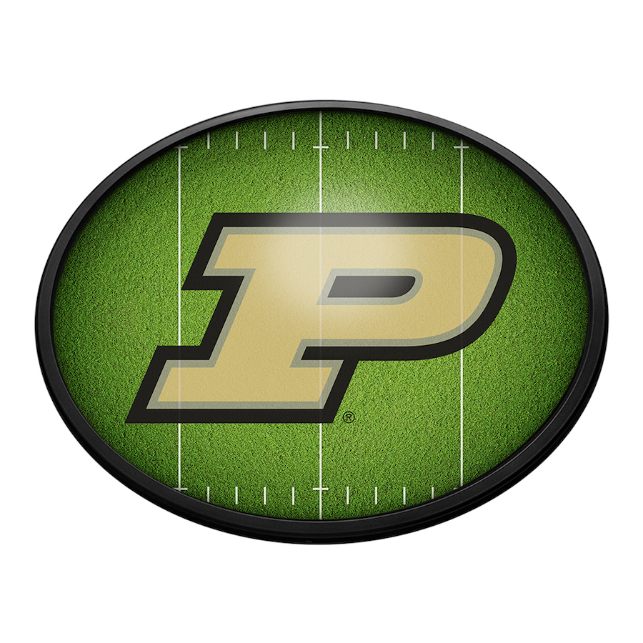 Purdue Boilermakers ON THE 50 Slimline LED Wall Sign ~ OVAL