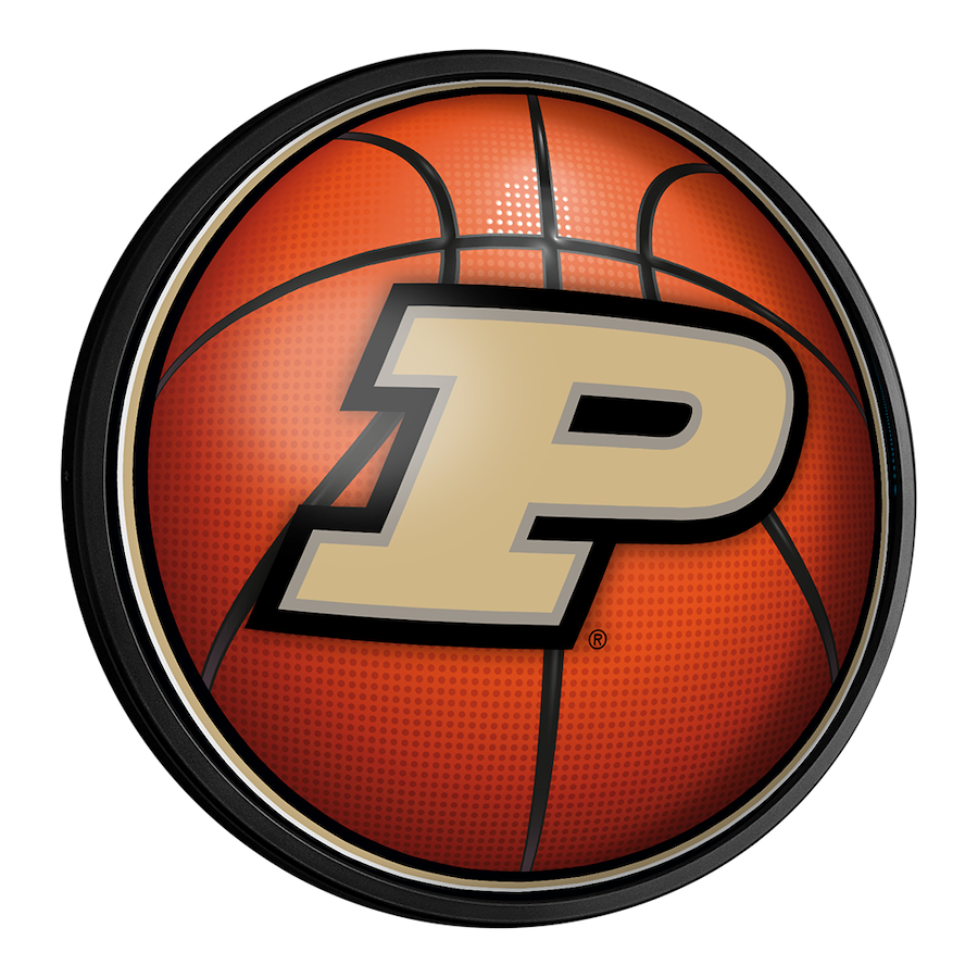 Purdue Boilermakers Slimline LED Wall Sign ~ BASKETBALL