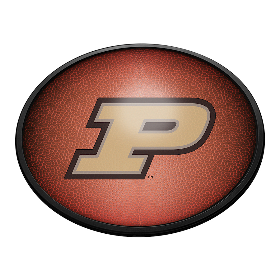 Purdue Boilermakers PIGSKIN Slimline LED Wall Sign ~ OVAL