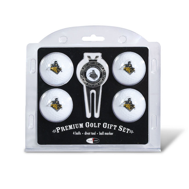 Purdue Boilermakers 4 Golf Ball and Divot Tool Set