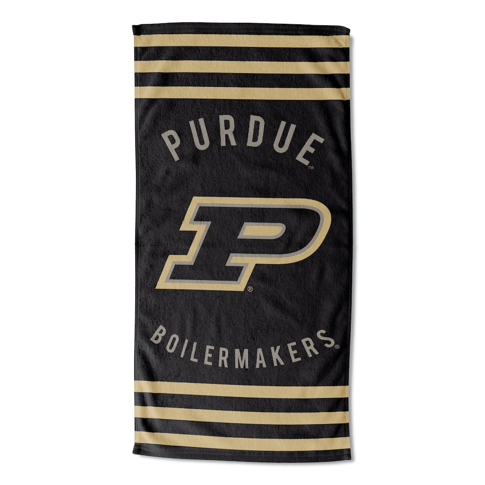 Purdue Boilermakers Beach Towel