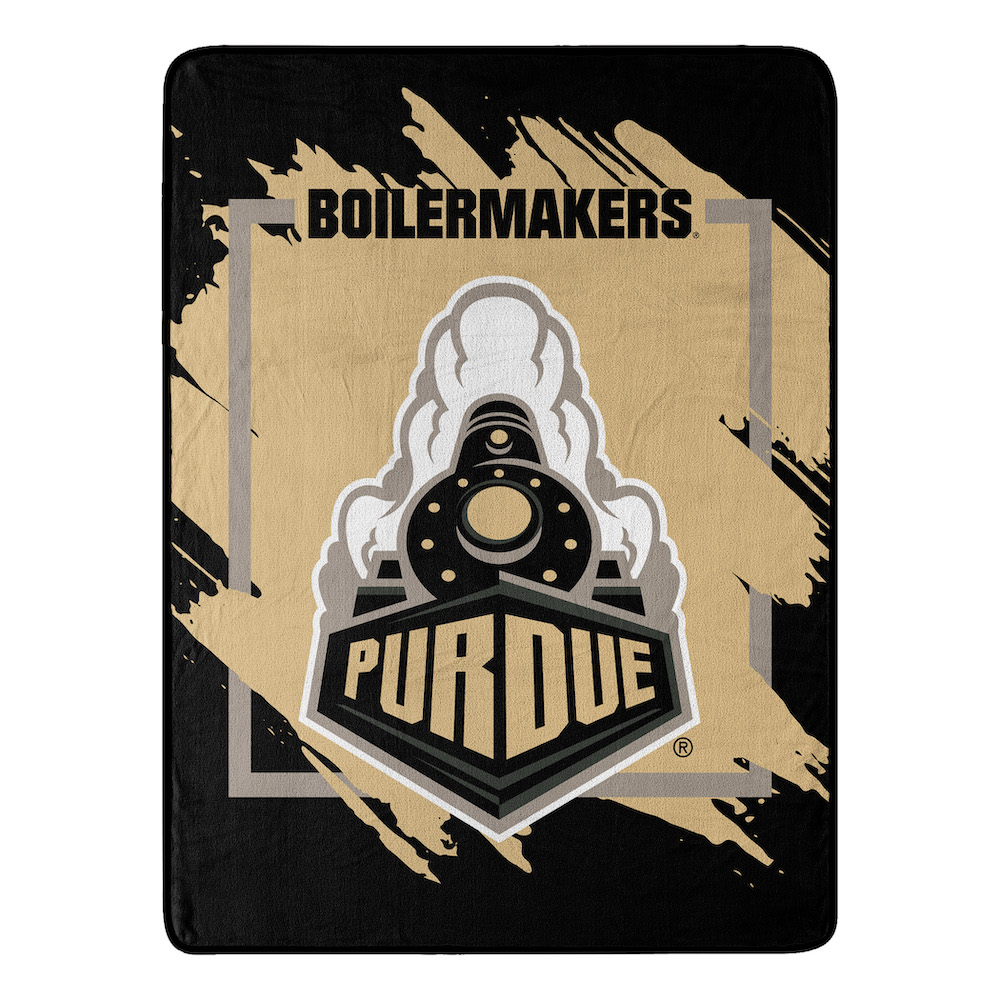 Purdue Boilermakers Micro Raschel 50 x 60 Team Blanket