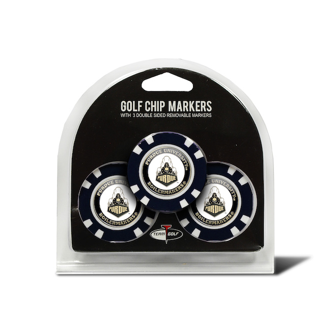 Purdue Boilermakers 3 Pack Golf Chips