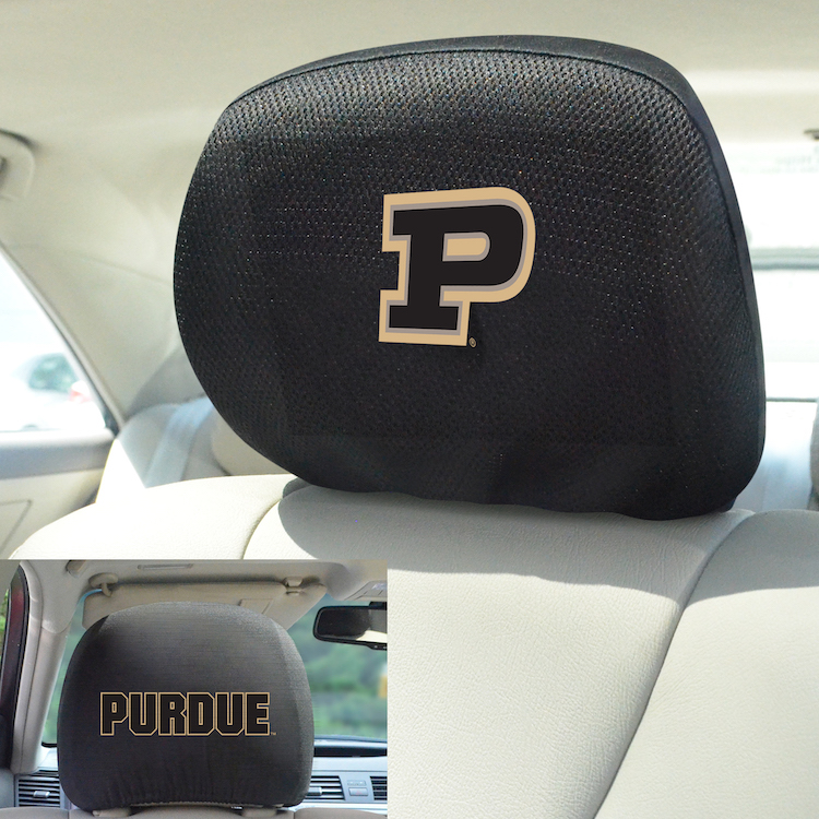 Purdue Boilermakers Head Rest Covers