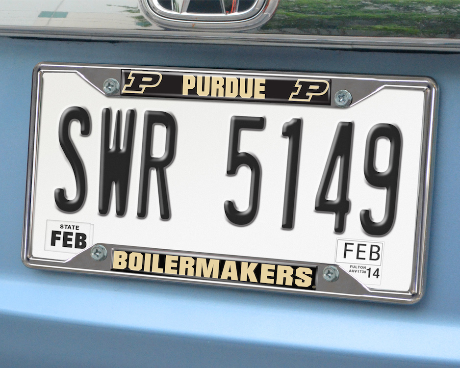 Purdue Boilermakers License Plate Frame