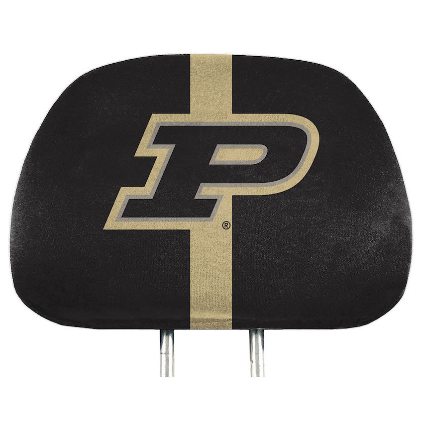 Purdue Boilermakers Printed Head Rest Covers