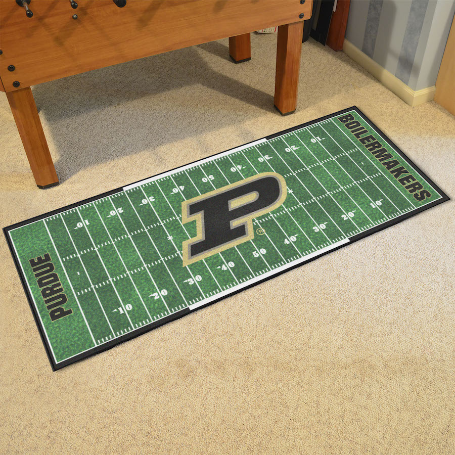 Purdue Boilermakers 30 x 72 Football Field Carpet Runner