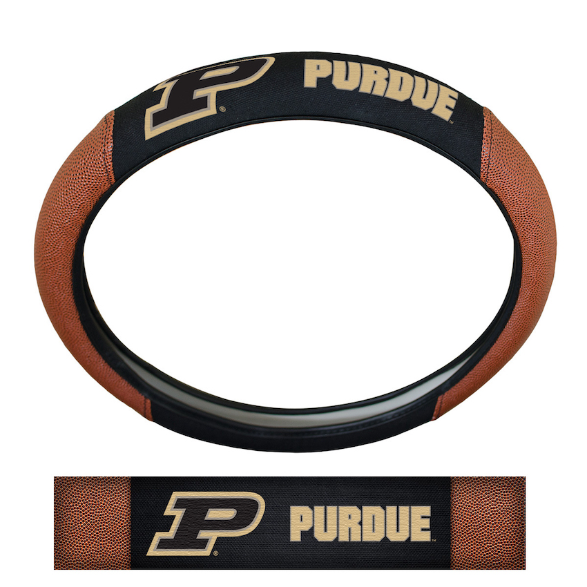 Purdue Boilermakers Sport Grip Steering Wheel Cover