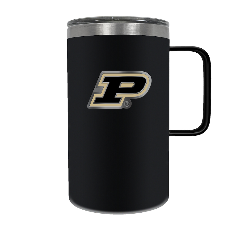 Purdue Boilermakers 18 oz HUSTLE Travel Mug - Team Color